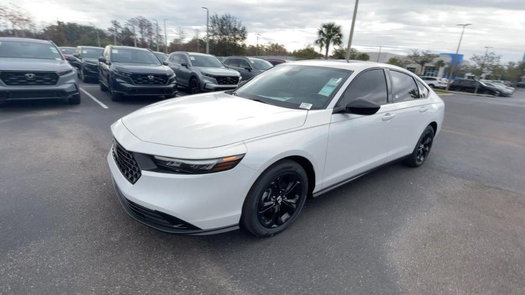 new 2025 Honda Accord car, priced at $32,110