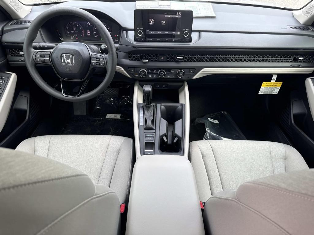new 2025 Honda Accord car, priced at $32,210