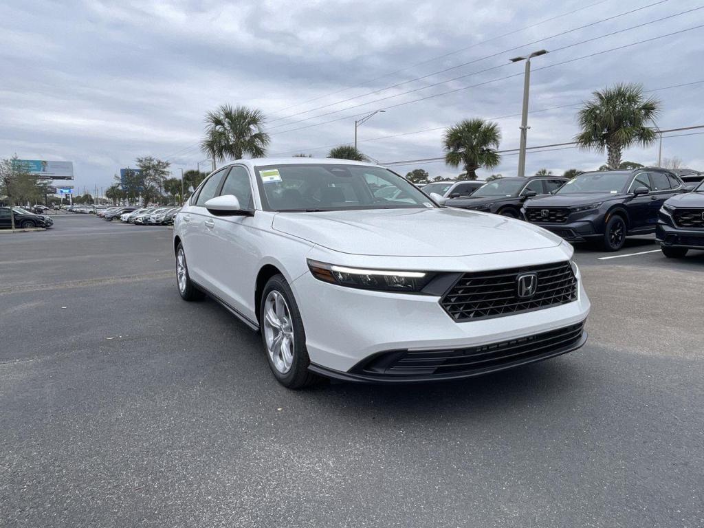 new 2025 Honda Accord car, priced at $29,845