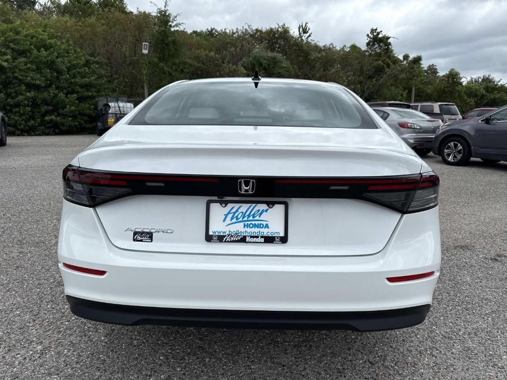 new 2025 Honda Accord car, priced at $32,210