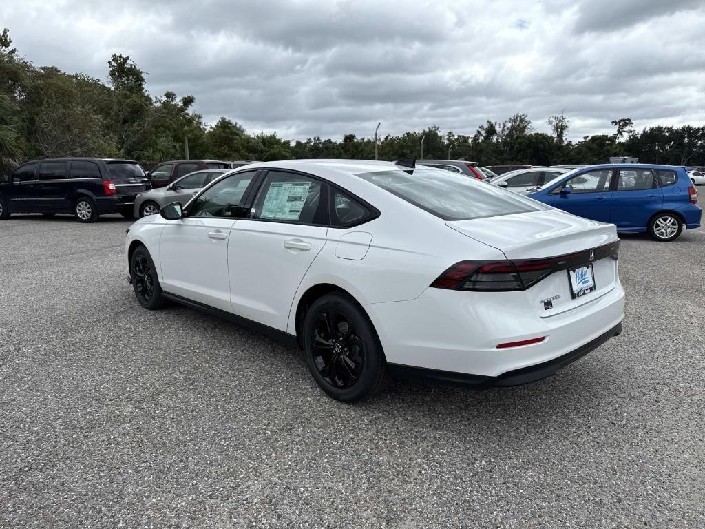 new 2025 Honda Accord car, priced at $32,210