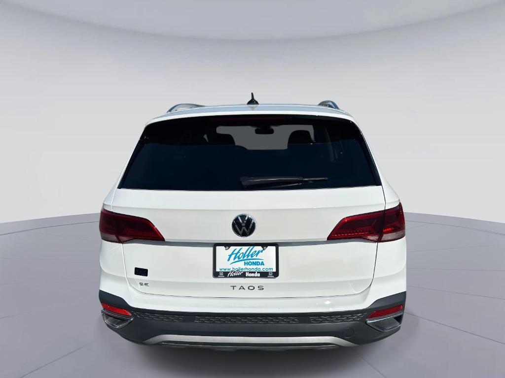 used 2024 Volkswagen Taos car, priced at $18,995