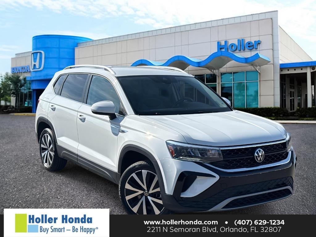 used 2024 Volkswagen Taos car, priced at $18,995