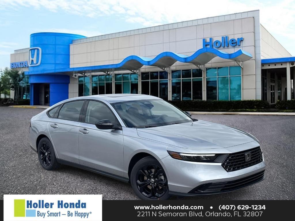 new 2025 Honda Accord car, priced at $31,755