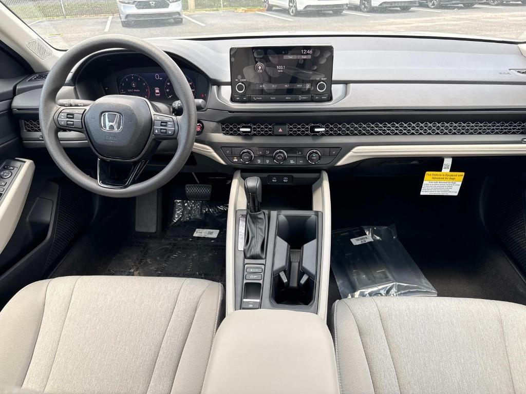 new 2025 Honda Accord car, priced at $32,165