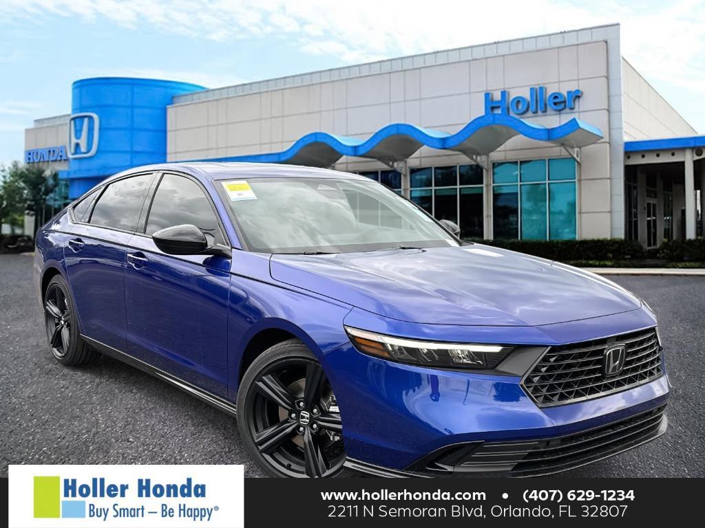 new 2025 Honda Accord Hybrid car, priced at $36,980