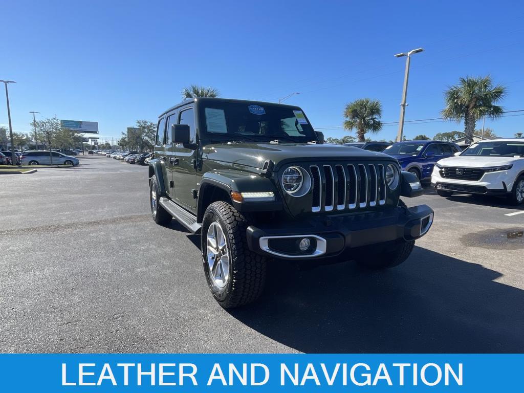 used 2021 Jeep Wrangler Unlimited car, priced at $30,495