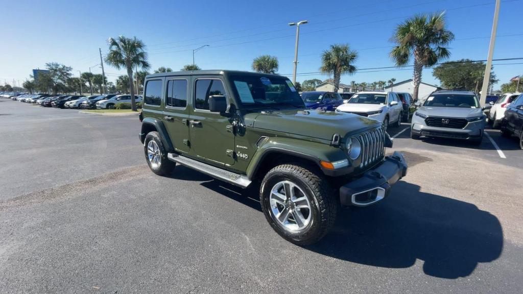 used 2021 Jeep Wrangler Unlimited car, priced at $30,495