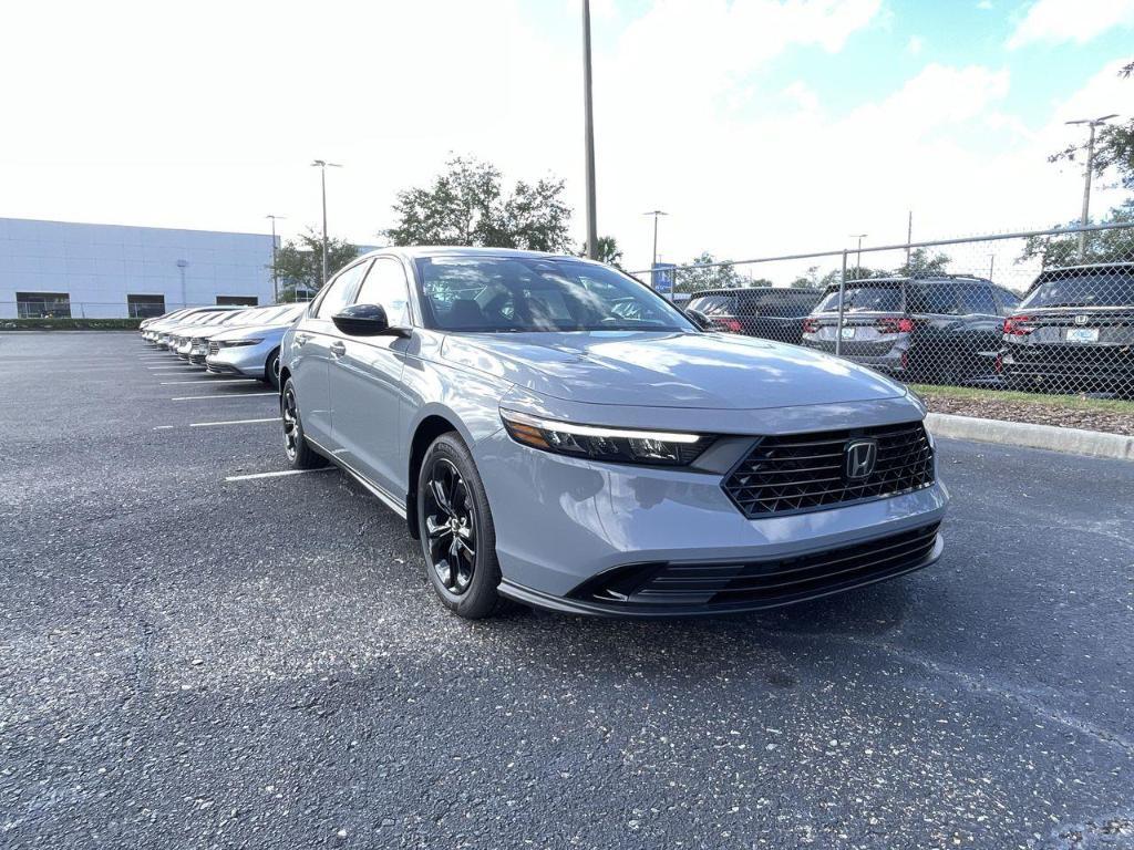 new 2025 Honda Accord car, priced at $32,110