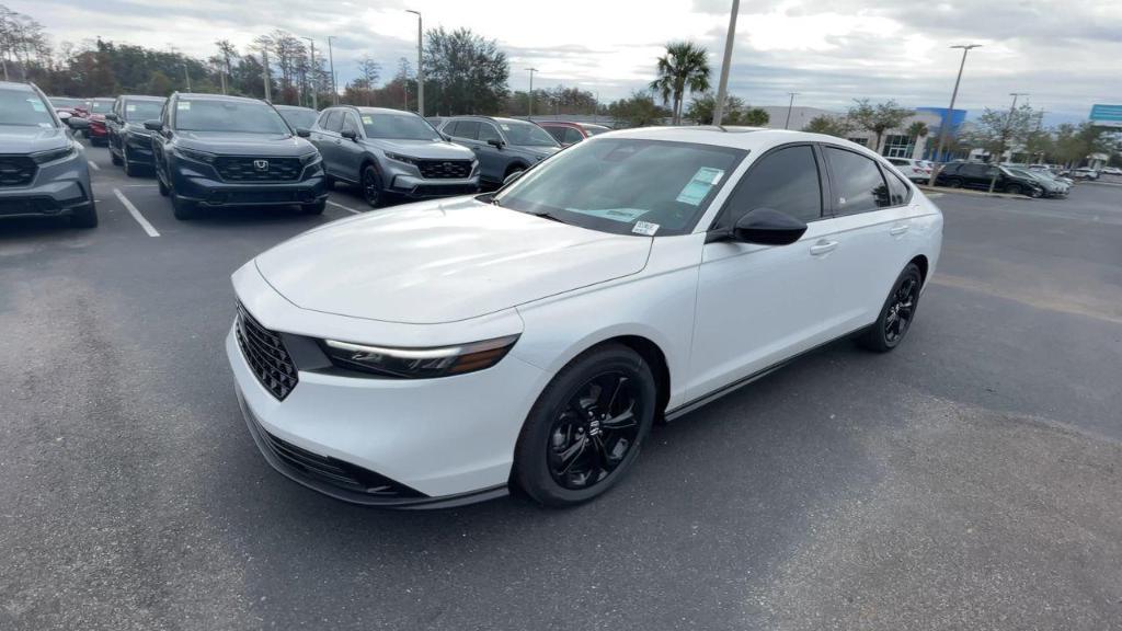 new 2025 Honda Accord car, priced at $32,110