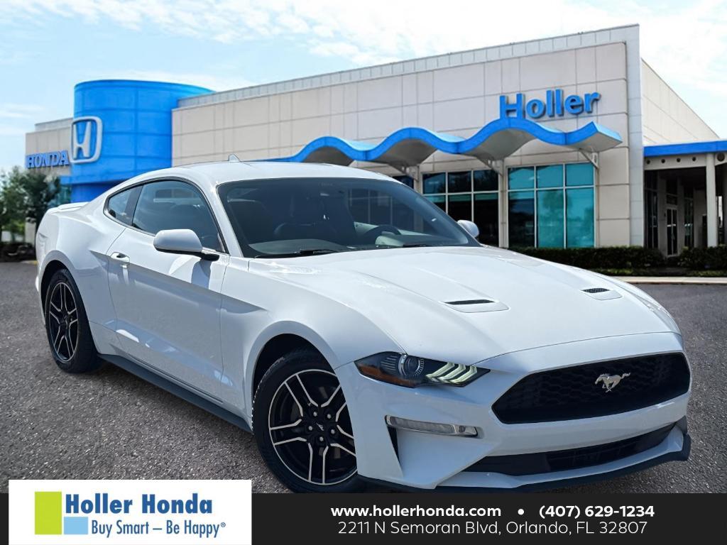 used 2021 Ford Mustang car, priced at $22,995