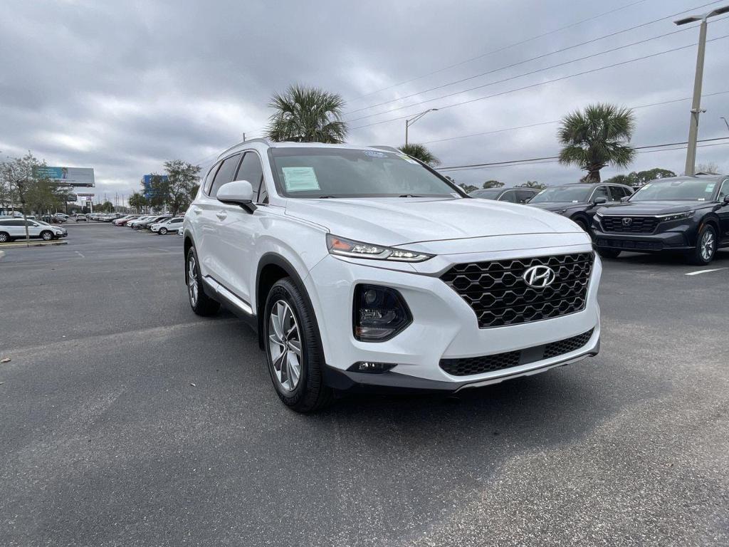 used 2020 Hyundai Santa Fe car, priced at $18,495