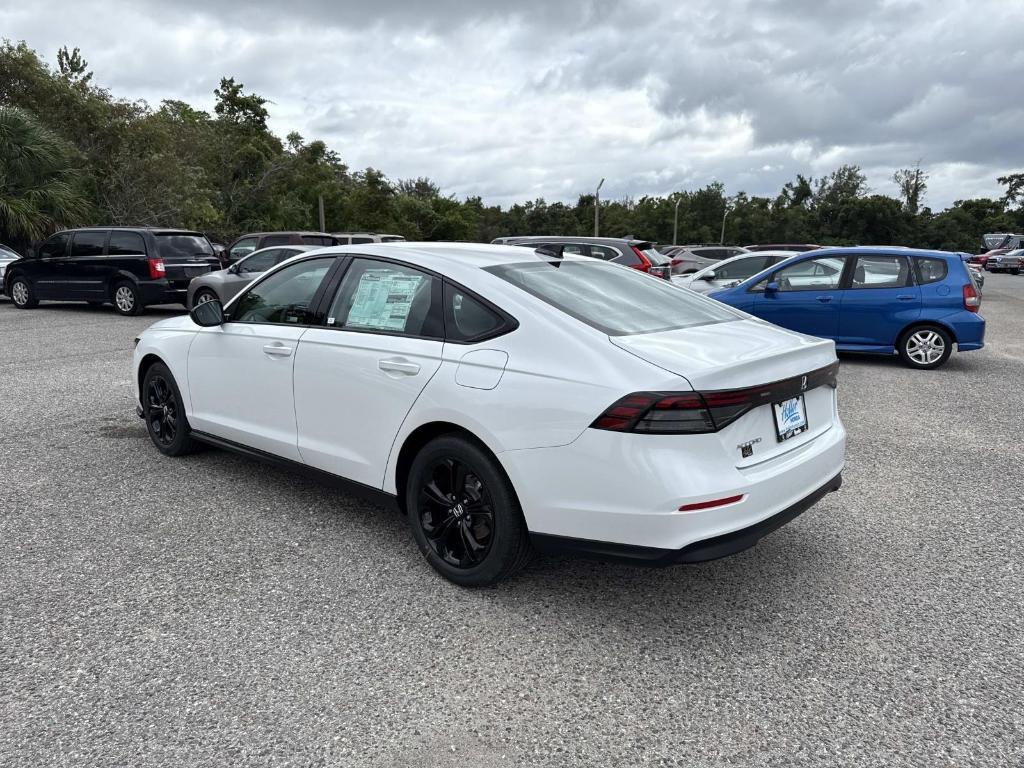 new 2025 Honda Accord car, priced at $32,210
