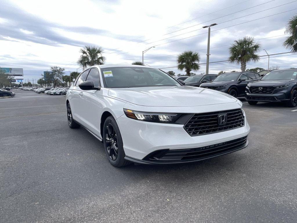 new 2025 Honda Accord car, priced at $32,110