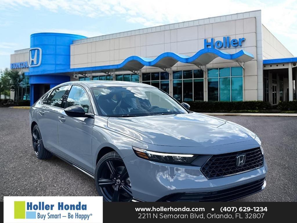 new 2025 Honda Accord Hybrid car, priced at $36,980