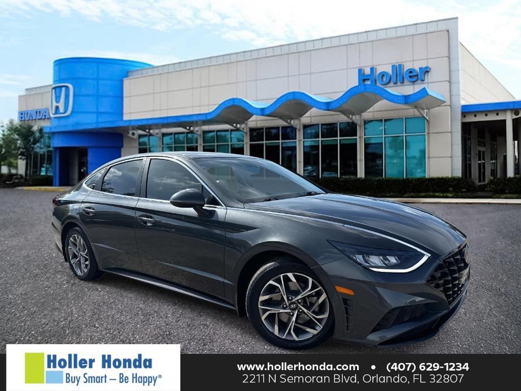 used 2021 Hyundai Sonata car, priced at $18,895
