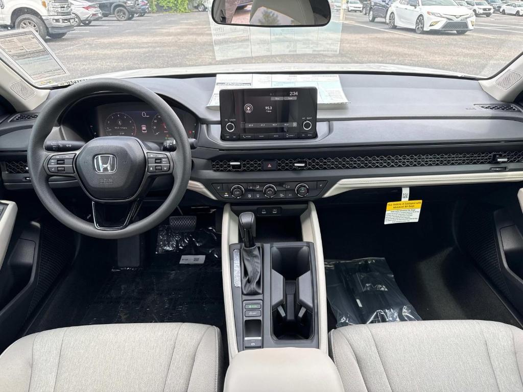 new 2025 Honda Accord car, priced at $32,165