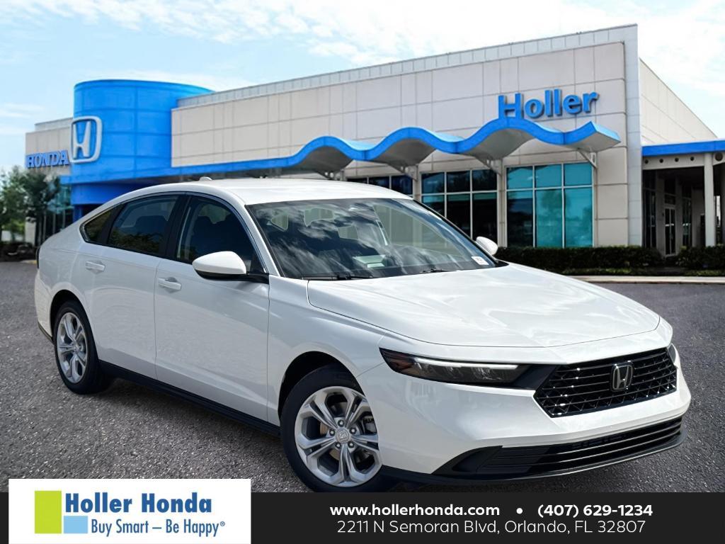 new 2025 Honda Accord car, priced at $29,945