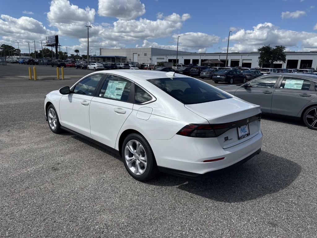 new 2025 Honda Accord car, priced at $29,945