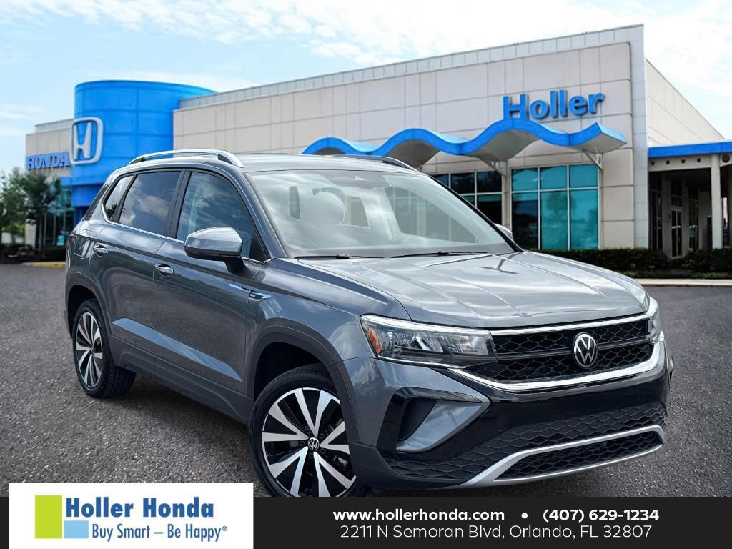 used 2024 Volkswagen Taos car, priced at $18,795