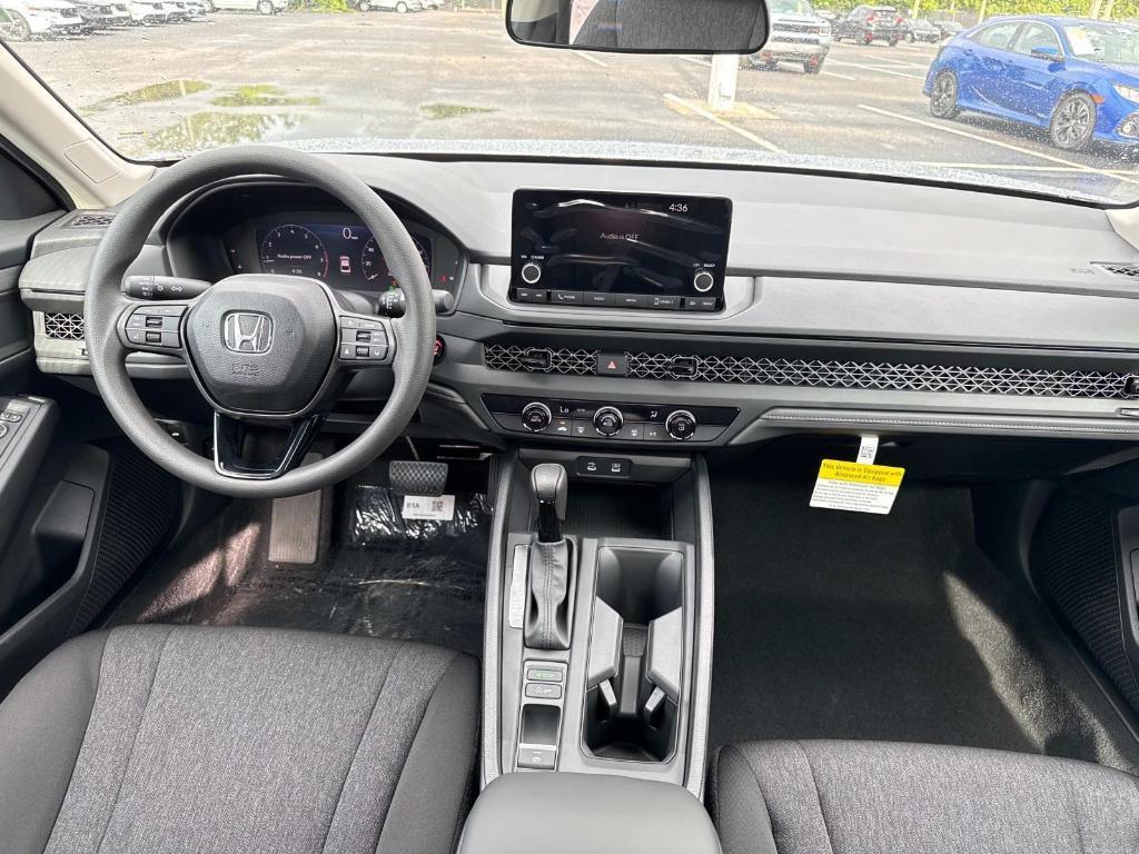 new 2025 Honda Accord car, priced at $29,445
