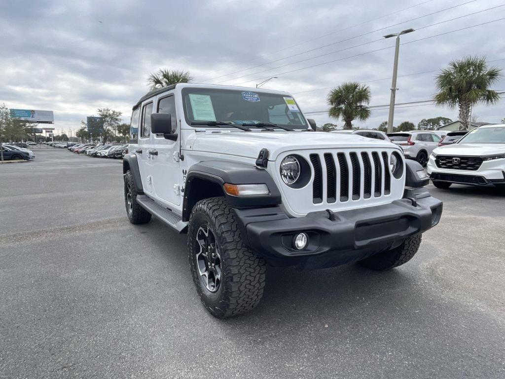 used 2022 Jeep Wrangler Unlimited car, priced at $32,995