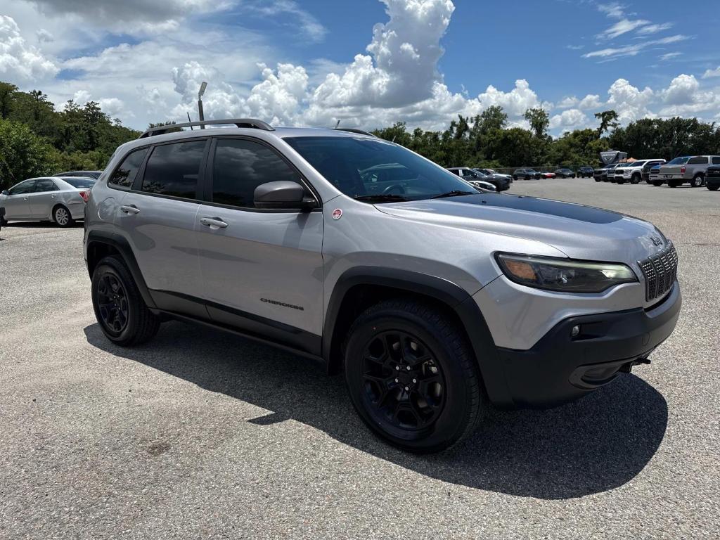 used 2021 Jeep Cherokee car, priced at $22,499