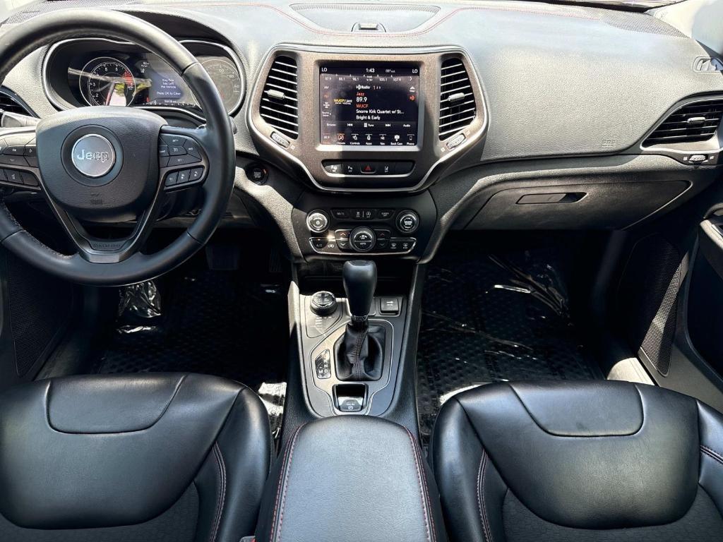 used 2021 Jeep Cherokee car, priced at $22,499
