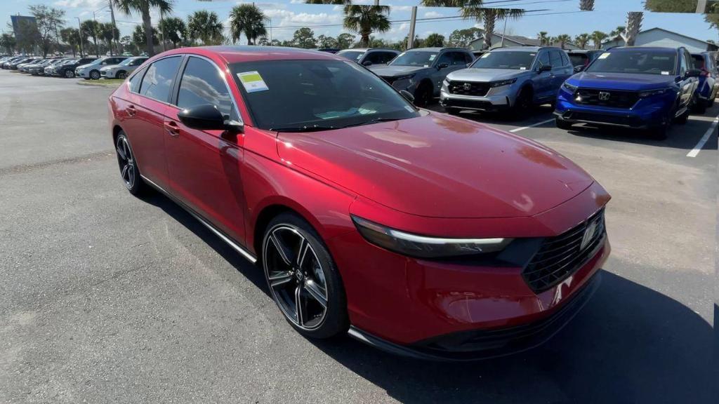 new 2025 Honda Accord Hybrid car, priced at $35,205