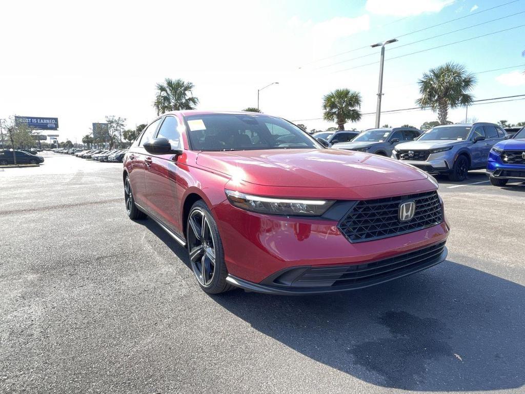 new 2025 Honda Accord Hybrid car, priced at $35,205