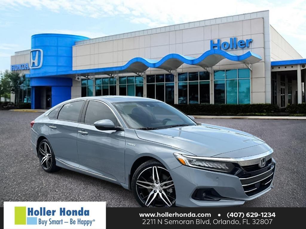 used 2022 Honda Accord Hybrid car, priced at $27,895