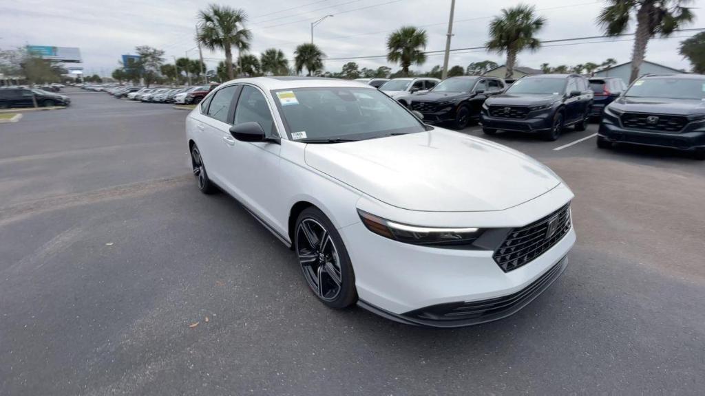 new 2025 Honda Accord Hybrid car, priced at $35,205