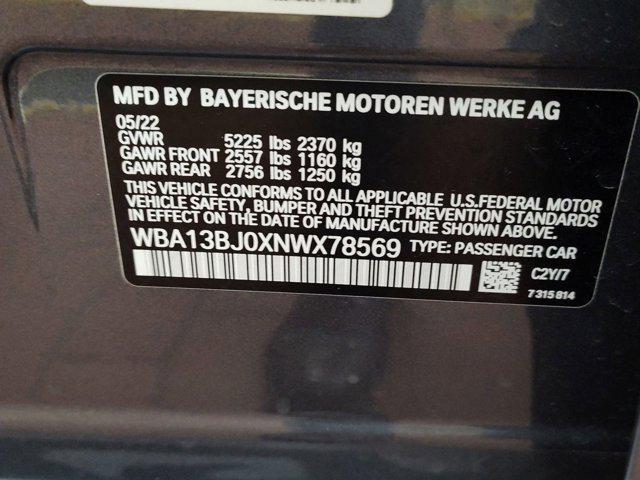 used 2022 BMW 530 car, priced at $36,998