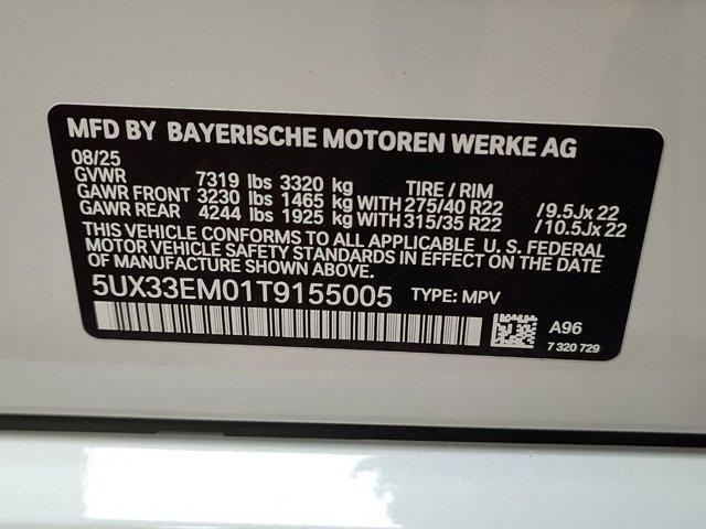 new 2026 BMW X7 car, priced at $127,975