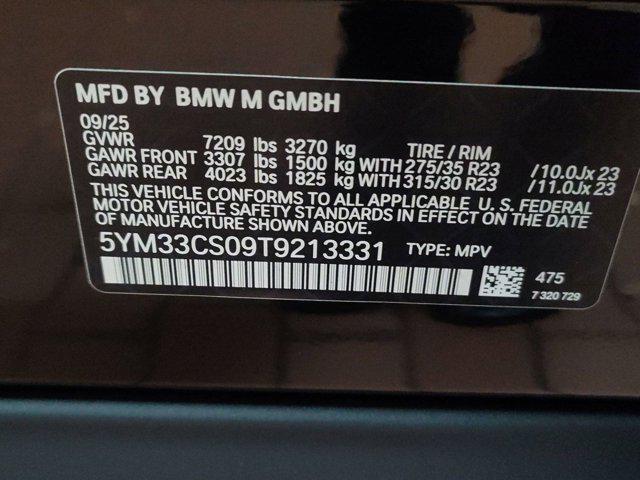 new 2026 BMW XM car, priced at $160,775