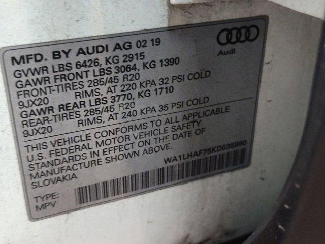 used 2019 Audi Q7 car, priced at $23,998