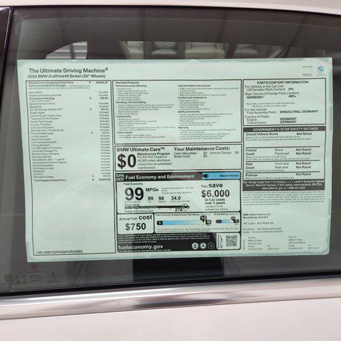 used 2024 BMW i5 car, priced at $55,540