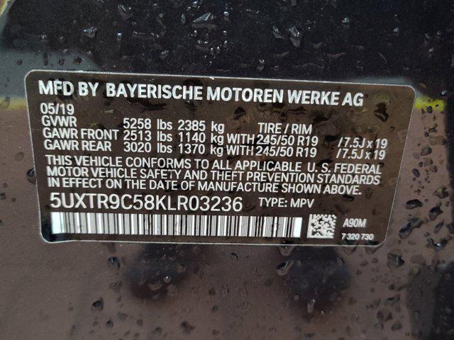 used 2019 BMW X3 car, priced at $19,999