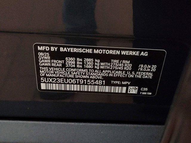 new 2026 BMW X5 car, priced at $75,575