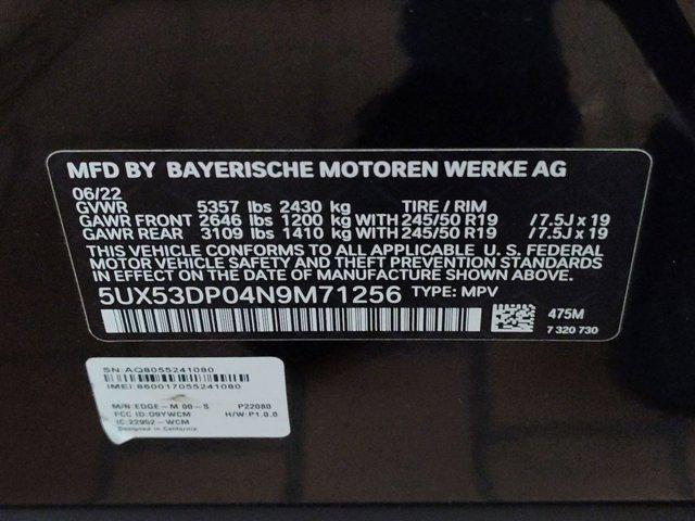 used 2022 BMW X3 car, priced at $21,999