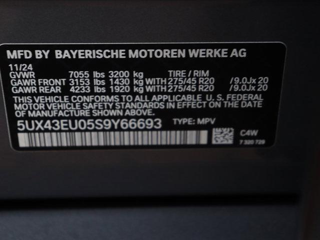 new 2025 BMW X5 PHEV car, priced at $78,275