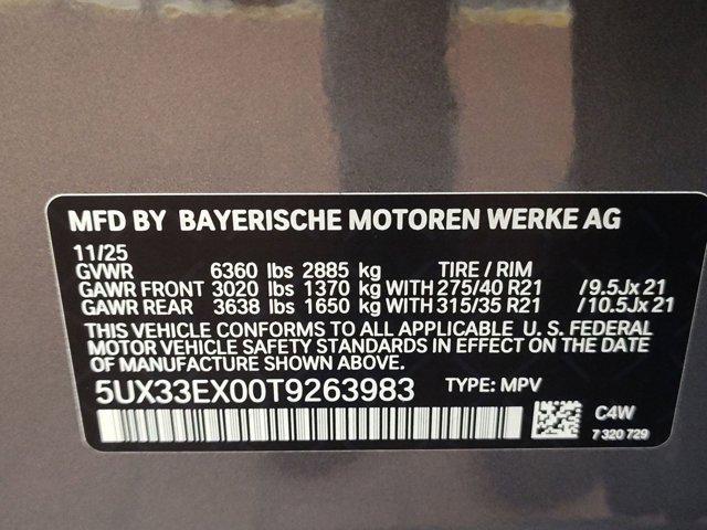 new 2026 BMW X6 car, priced at $83,625