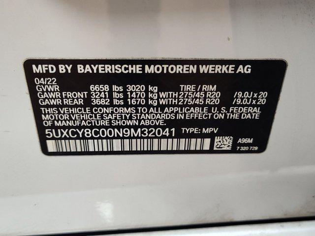 used 2022 BMW X6 car, priced at $61,999