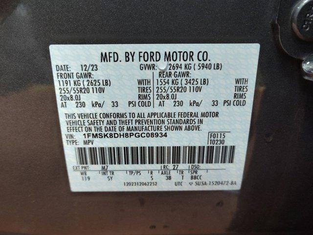 used 2023 Ford Explorer car, priced at $34,999