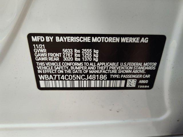 used 2022 BMW 740 car, priced at $48,999