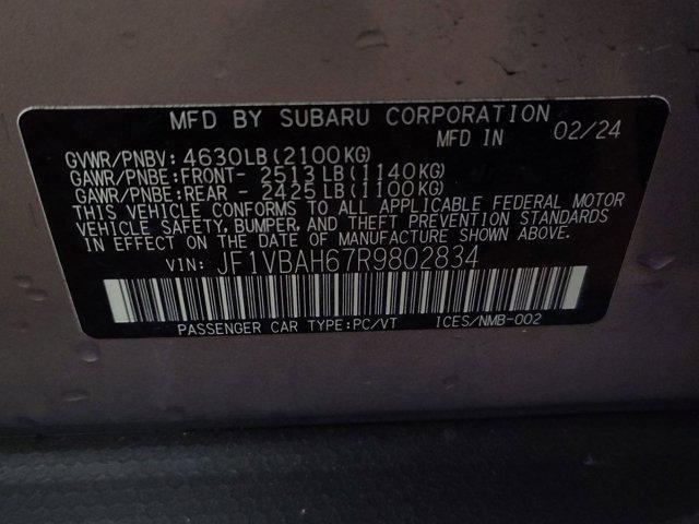 used 2024 Subaru WRX car, priced at $29,999