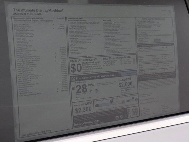 used 2025 BMW X1 car, priced at $45,563