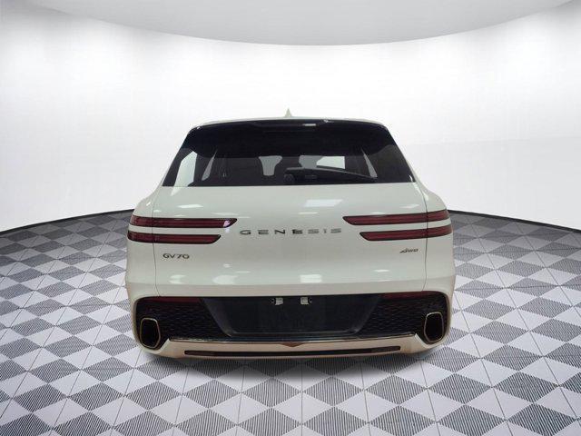used 2025 Genesis GV70 car, priced at $35,999
