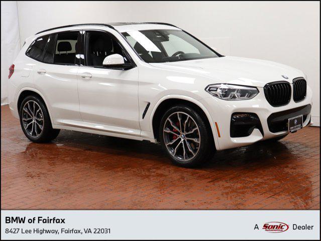 used 2021 BMW X3 car, priced at $43,999