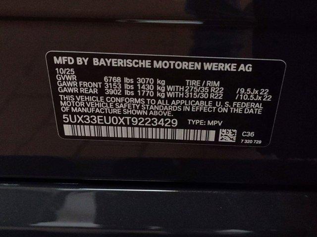 new 2026 BMW X5 car, priced at $104,525
